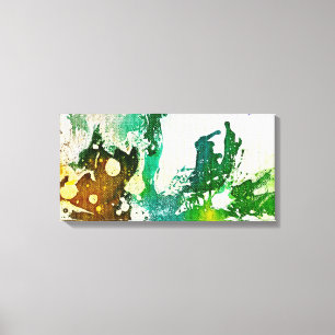 Polychromoptic #5 by Michael Moffa Canvas Print