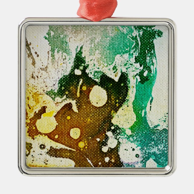 Polychromoptic #5 by Michael Moffa Metal Tree Decoration (Front)