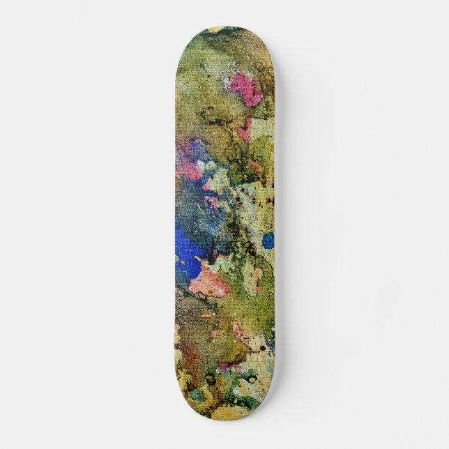 Polychromoptic #6 by Michael Moffa Skateboard (Front)