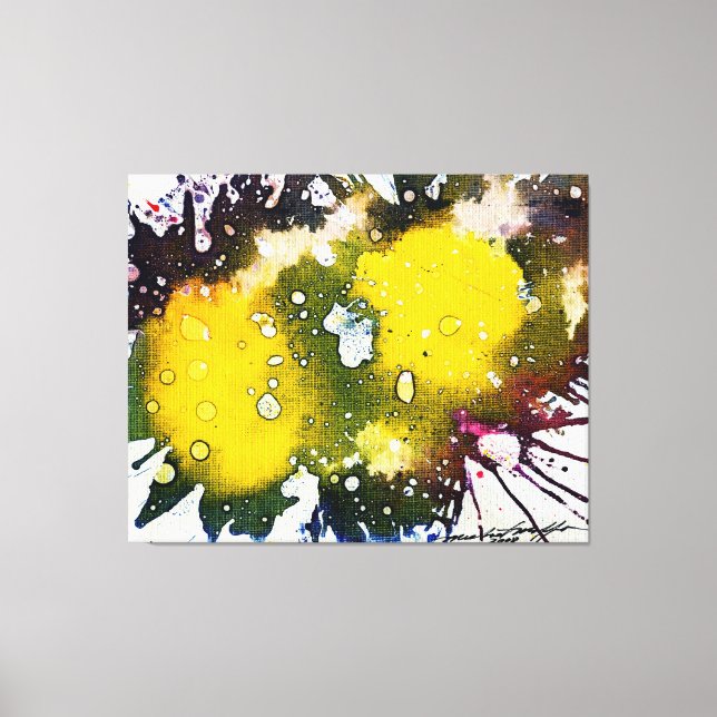 Polychromoptic #7 by Michael Moffa Canvas Print (Front)