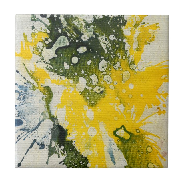 Polychromoptic #8 by Michael Moffa Tile (Front)
