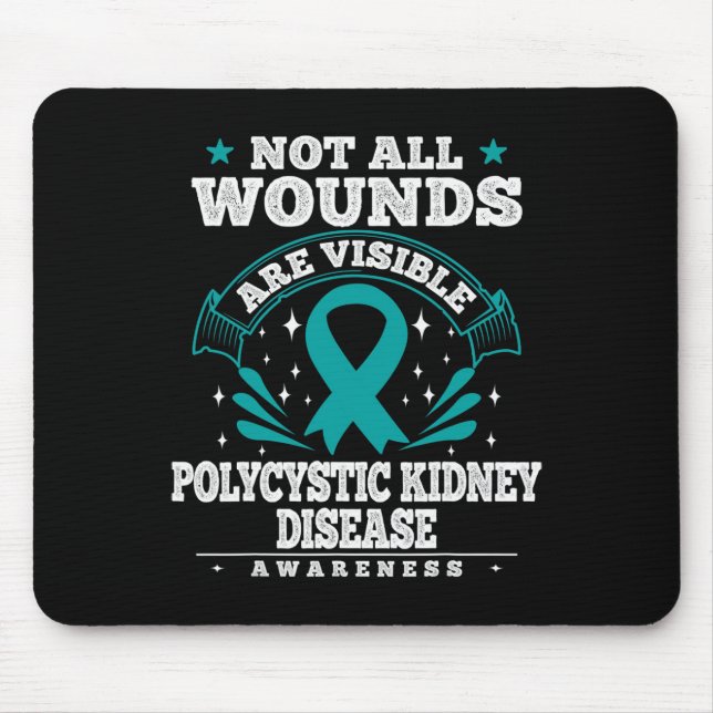 Polycystic Kidney Disease Gift - Pkd Awareness  Mouse Pad (Front)