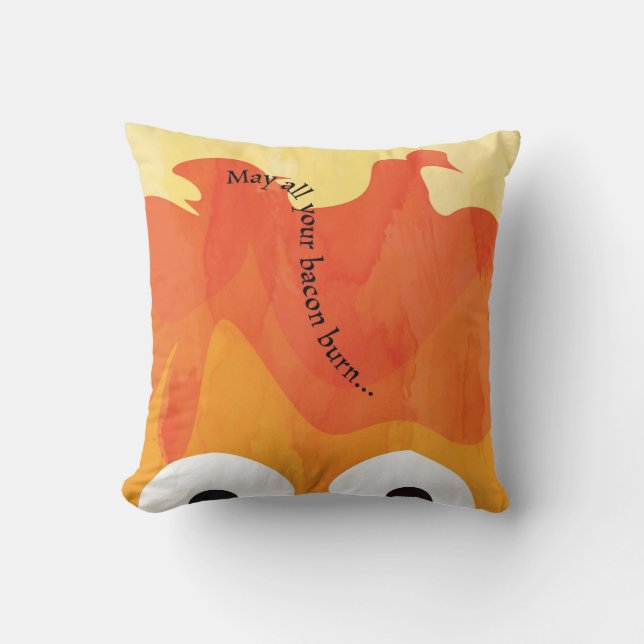 Polyester Calcifer Pillow (Front)