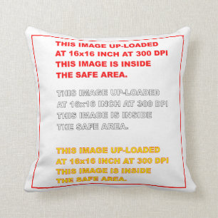 Polyester Throw Pillow 16" x 16"