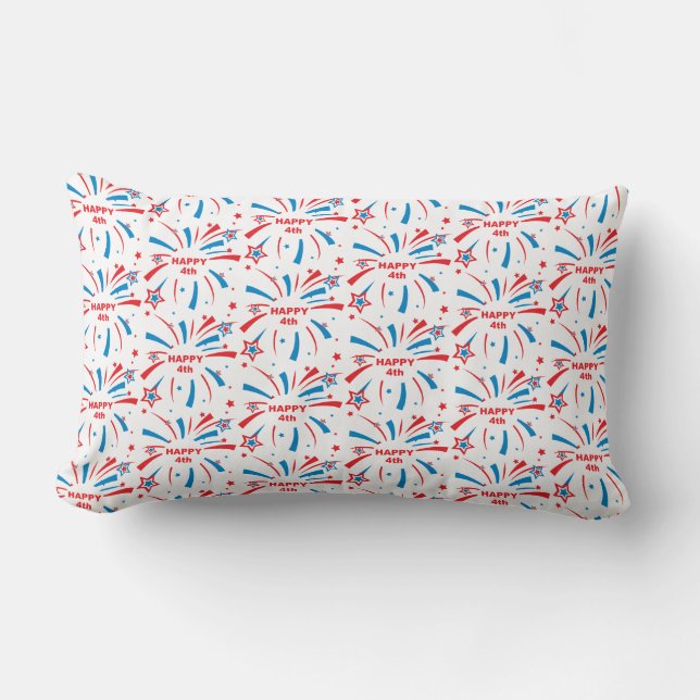 Polyester Throw Pillow, Lumbar Pillow 13" x 21" (Front)