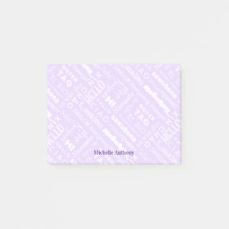 Polyglot Hello Around the World Notes