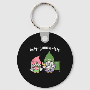 Polygnomeials Math Teacher Key Ring