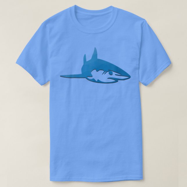 Polygon Bull Shark TeeShark  T-Shirt (Design Front)