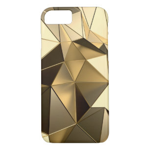 polygon gold design Case-Mate iPhone case
