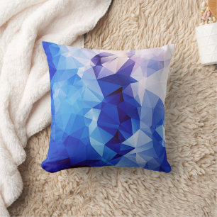 Polygon graphic cushion