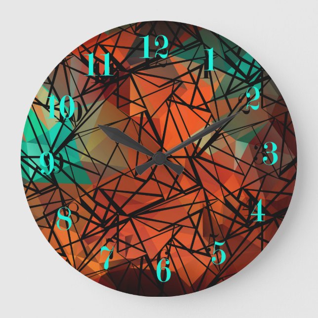 Polygon, painting large clock (Front)