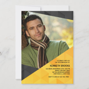 Polygon Photo Invitation