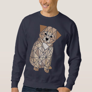 Polygon Puppy Sweatshirt