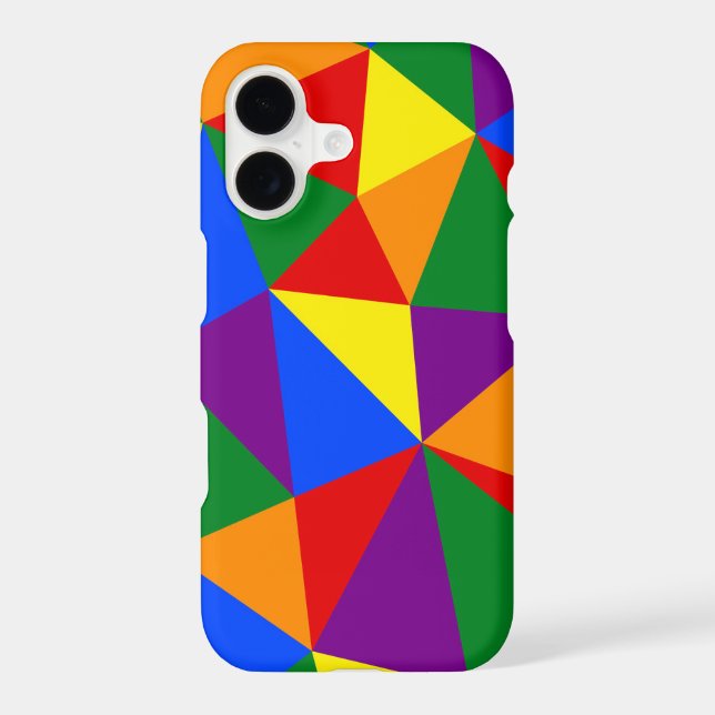 Polygon Rainbow Pattern (Back)