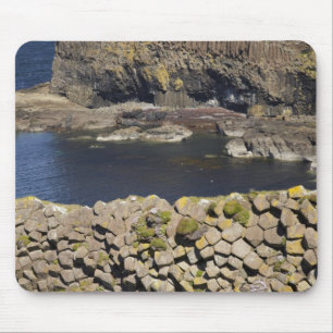 Polygonal basalt, Staffa, off Isle of Mull, Mouse Pad