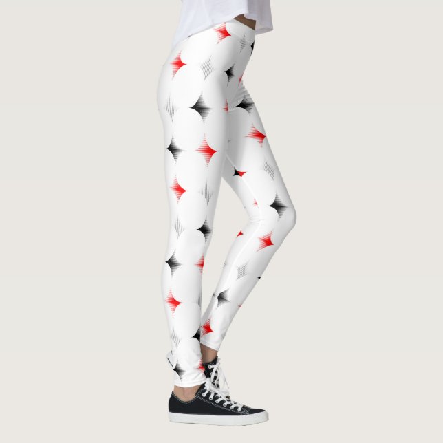 Polygonal Colourful  Leggings (Right)