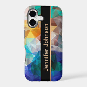 Polygonal personalised geometrical shapes triangle