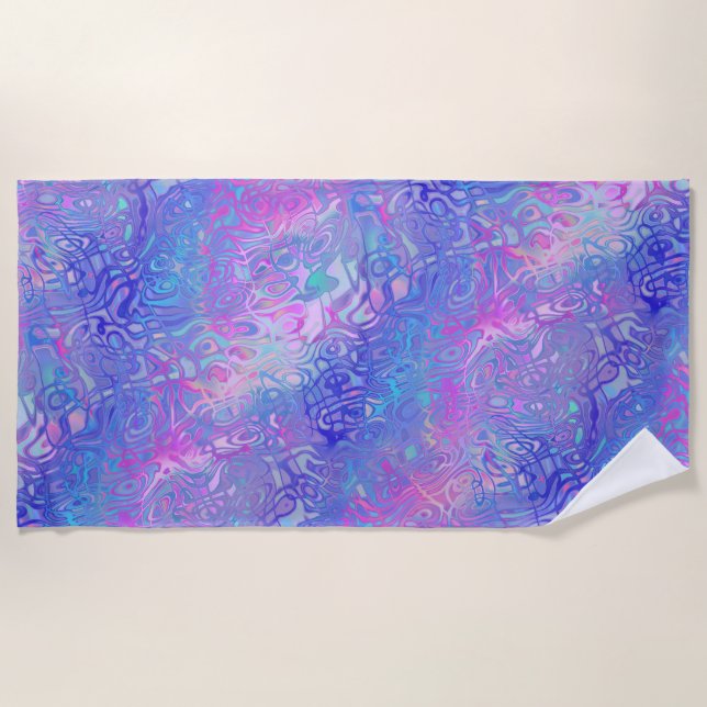 polyharmonic synesthesia : beach towel (Front)