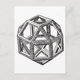 Polyhedra. Postcard