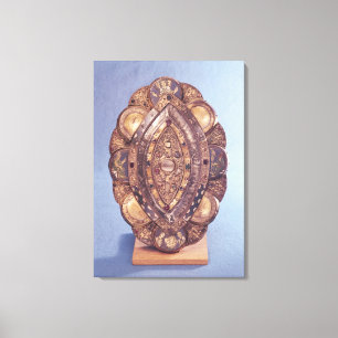 Polylobed elliptical reliquary canvas print