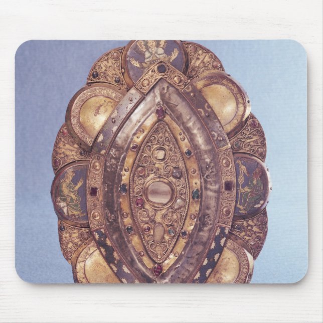 Polylobed elliptical reliquary mouse pad (Front)