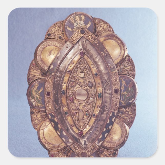 Polylobed elliptical reliquary square sticker (Front)