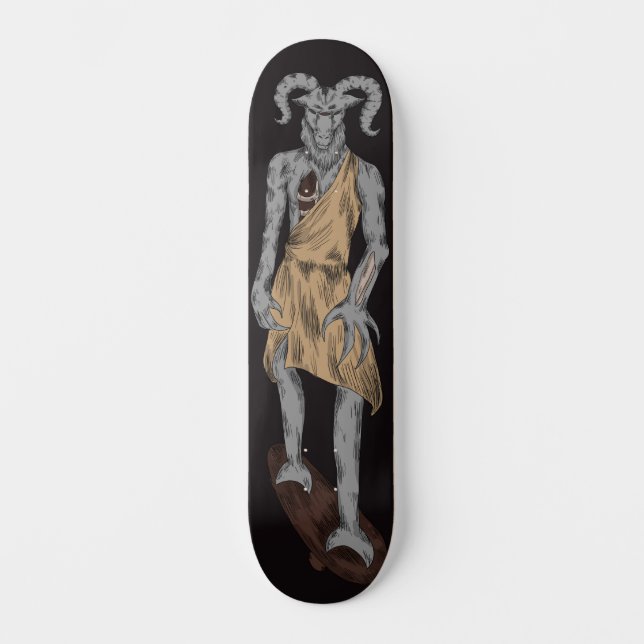 Polymorph Demonic Goat Skateboard (Front)