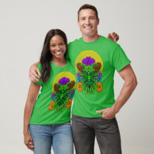 Polymorph Psychedelic Green Man T-Shirt