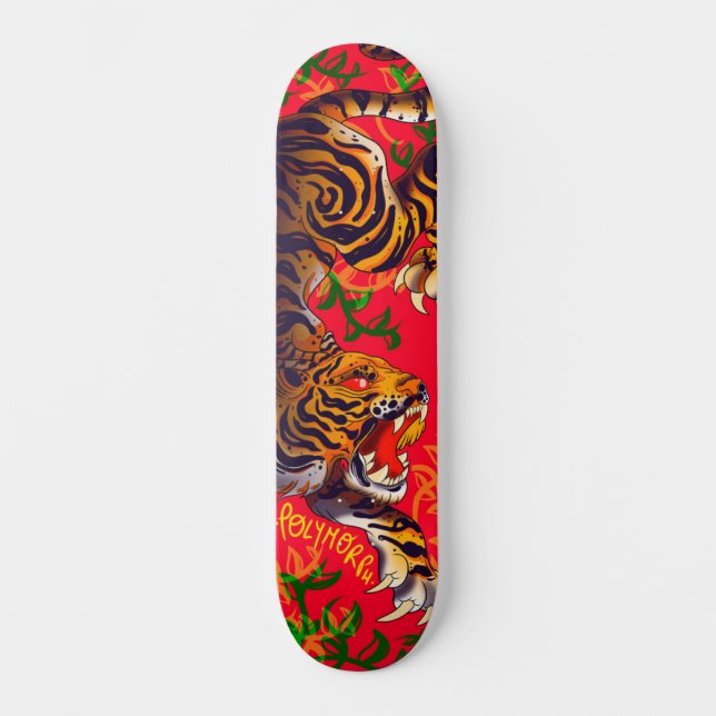 Polymorph Year of The Tiger Skateboard (Front)