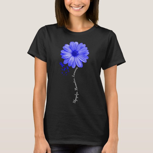 Polymyalgia Rheumatica Awareness Warrior Pretty T-Shirt (Front)