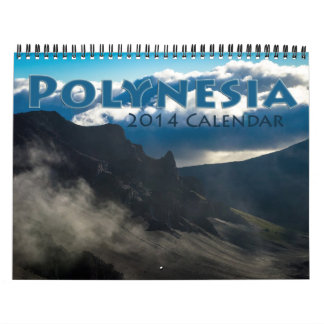 Polynesia 2014 calendar