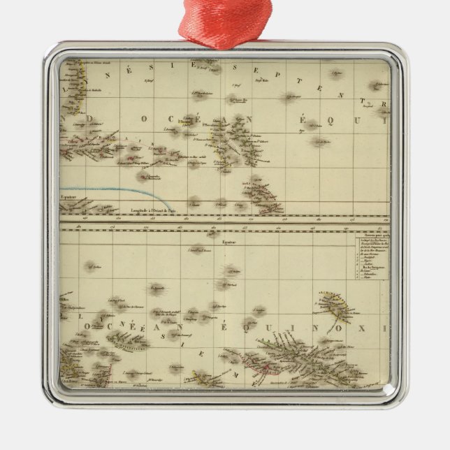 Polynesia 3 metal tree decoration (Front)