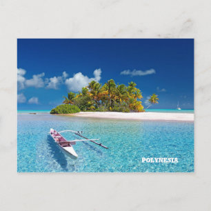 Polynesia Island Postcard