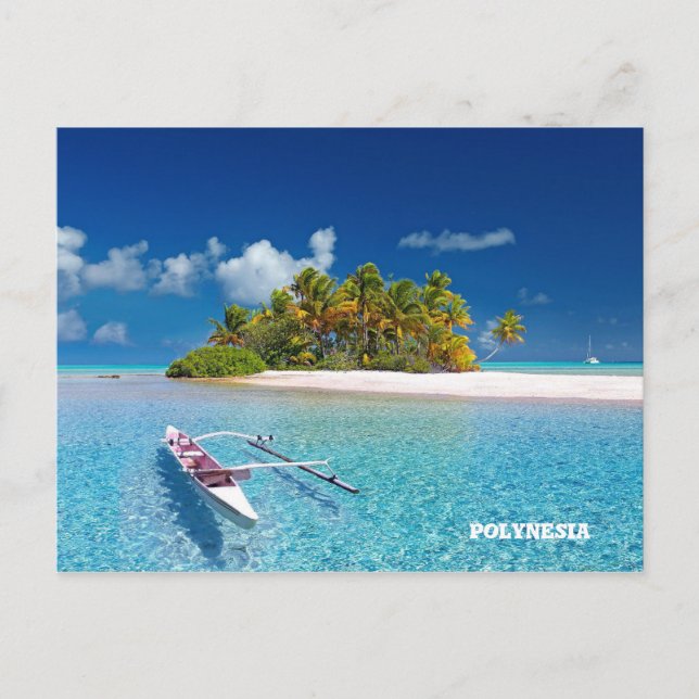 Polynesia Island Postcard (Front)