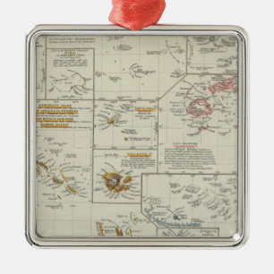 Polynesia, Islands of the Pacific Metal Tree Decoration
