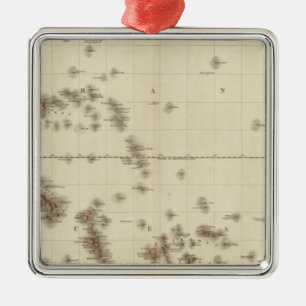 Polynesia Metal Tree Decoration