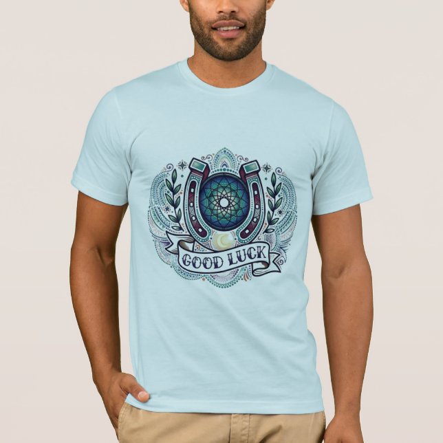 Polynesian Dotwork Dreamcatcher Tattoo Tee (Front)