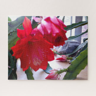 POLYNESIAN DRAGON CACTUS NIGHT BLOOM puzzle