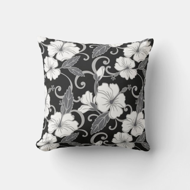 POLYNESIAN DREAM (BLACK) CUSHION (Front)