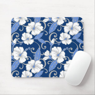 POLYNESIAN DREAM (BLUE) MOUSE PAD