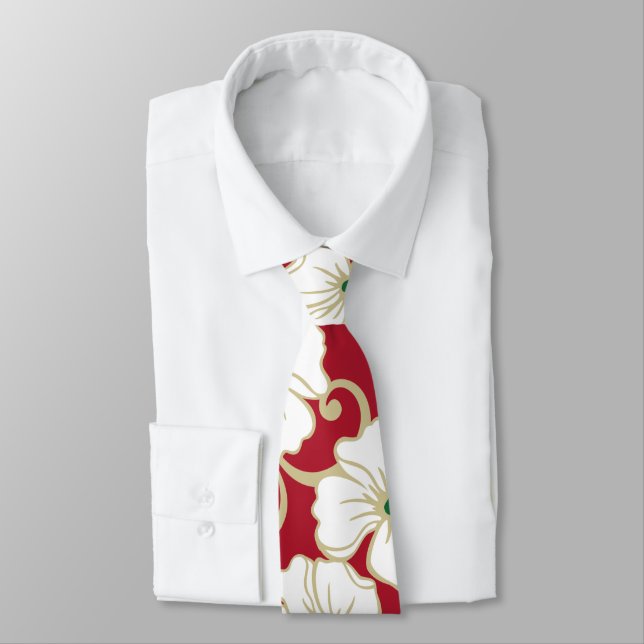 POLYNESIAN DREAM (CHRISTMAS) TIE (Tied)
