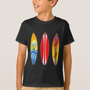 Polynesian Hawaii Tiki Surfing Surf Surfboard (2-s T-Shirt