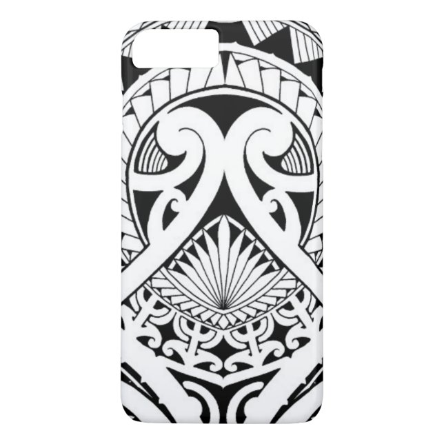 Polynesian / Maori tribal tattoo design Case-Mate iPhone Case (Back)