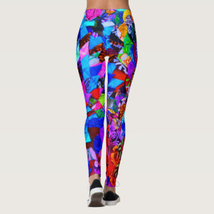 POLYNESIAN MAUI PATTERNS LEGGINGS