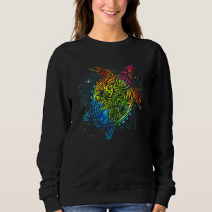 Polynesian Tattoo Maori Ocean Animal Tribal Hawaii Sweatshirt