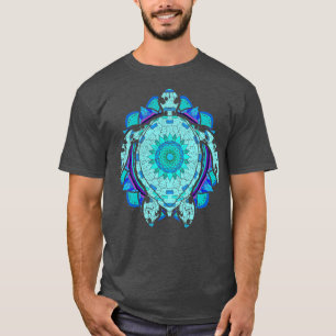 Polynesian Tattoo Turtle Lover Hawaiian Tribal Man T-Shirt