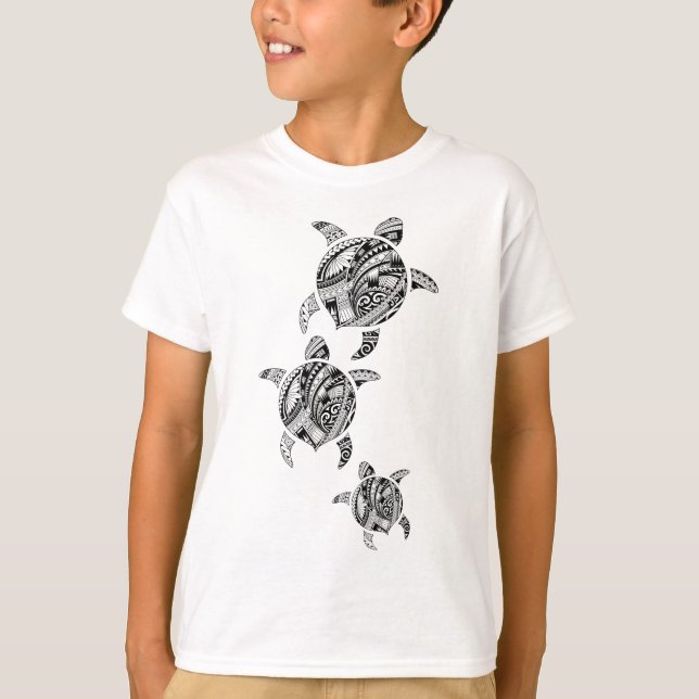 Polynesian Turtle T-Shirt (Front)