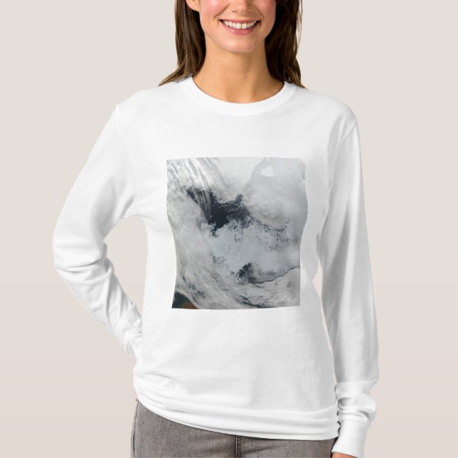 Polynya (open water) in the Beaufort Sea T-Shirt (Front)