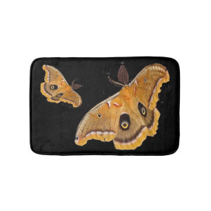 Polyphemus Moth Bath Mats