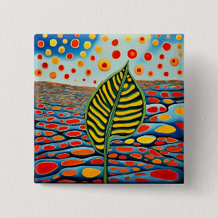 Polyphilos 12 15 cm square badge